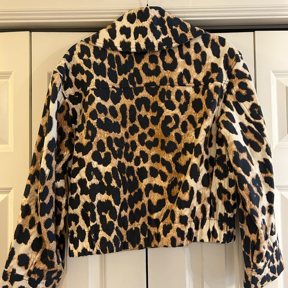 Ganni Leopard Print Jacket - Picture 4 of 4